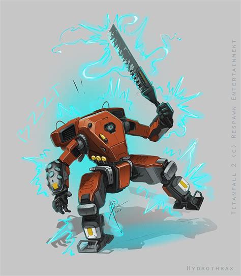 Titanfall Weapon Swap Titanfall Robot Concept Art Fan Art