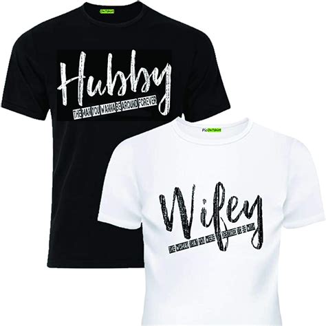 Husband And Wife Shirt Set For Matching Couple T Shirts