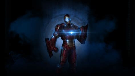 Blue Iron Man Wallpapers Top Free Blue Iron Man Backgrounds