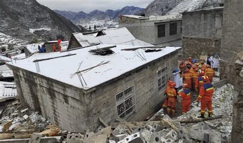 China Landslide Kills Eight Dozens Missing Arab News