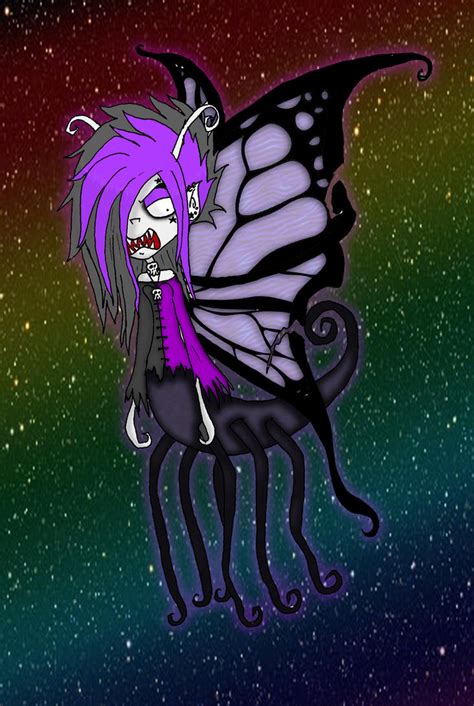 Horrible Fairies Series Nova The Butterfly Fairy By Little Horrorz On