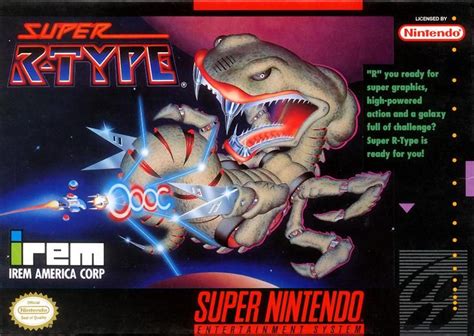 Super R Type 1991 Snes Box Cover Art Mobygames