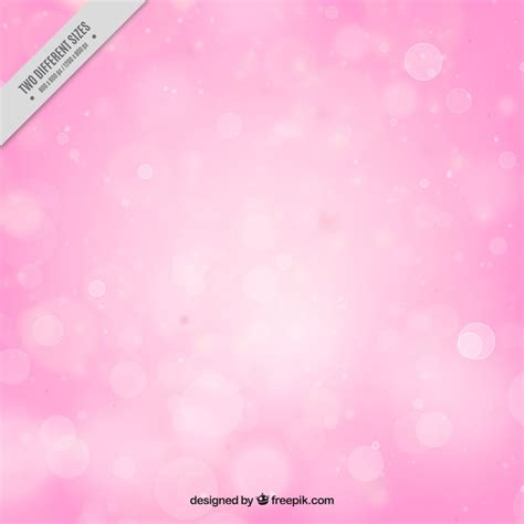 Free Vector Pink Bokeh Background