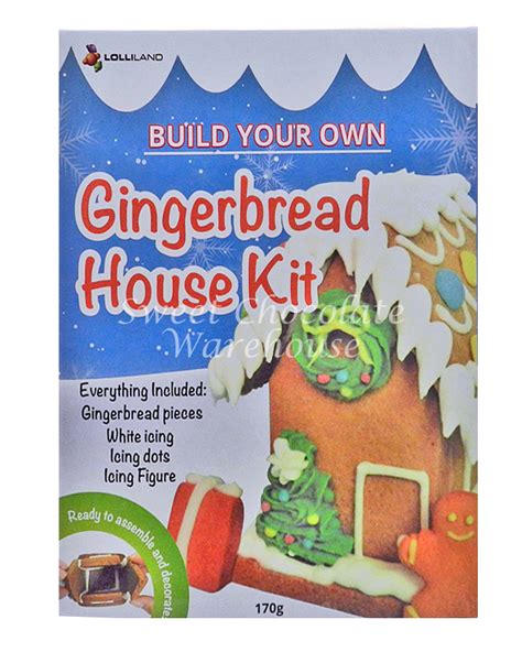 Build Your Own Gingerbread House Kit 170g Ebay