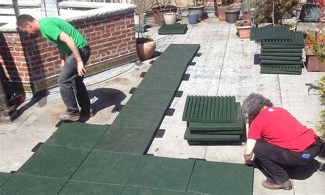 New Roof Pavers Of Recycled Rubber Tire Umbrella House