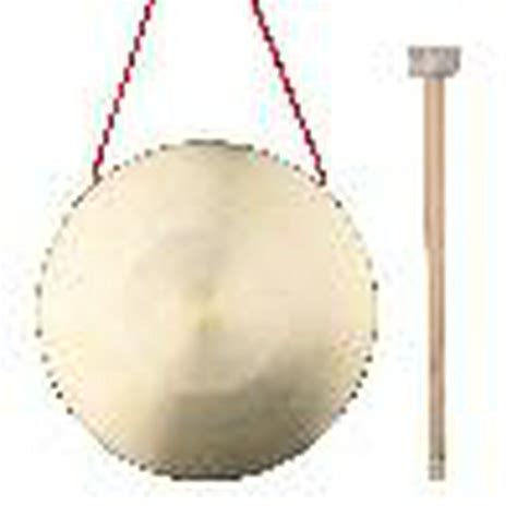 Gong 15cm Gongo De La Mano Cymbals Brass Copper Chapel Opera
