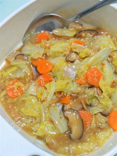 This easy recipe takes just moments to prepare so is perfect as a chinese red cabbage recipe. Braised Chinese Cabbage w mushroom, scallop & cuttlefish ...