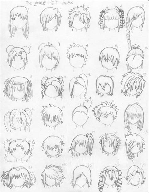 How To Draw Anime Hair Part 1 By Tanyaelric On Deviantart How To Cut Your Own Hair How To