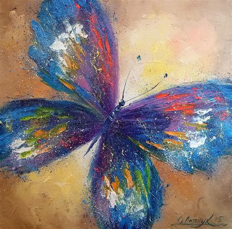 Butterfly Painting By Olha Darchuk