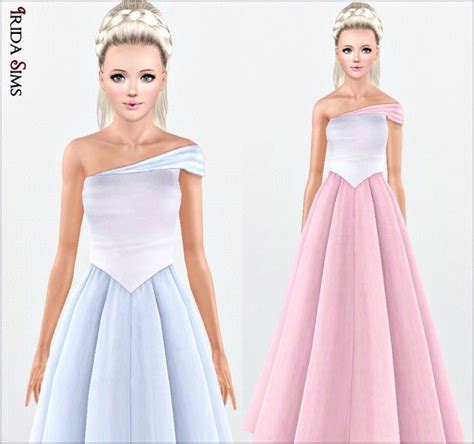 Dress 01 07 01 By Irida Sims 3 Downloads Cc Caboodle Dresses Sims