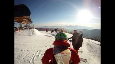 Skiing Stowe With Gopro Back Mount Youtube