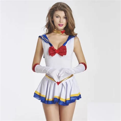 Anime Sailor Moon Cosplay Costume Adult Tsukino Usagi Size Free