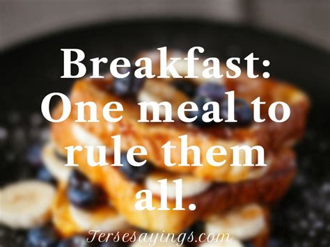 80 Best Funny Breakfast Quotes