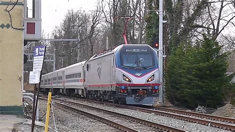 Septa Testing Amtrak Acs 64 664 On The Chestnut Hill West And East