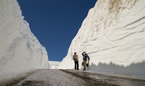 Still Plenty Of Snow In Folgefonna Norway 16m At The Deepest Point