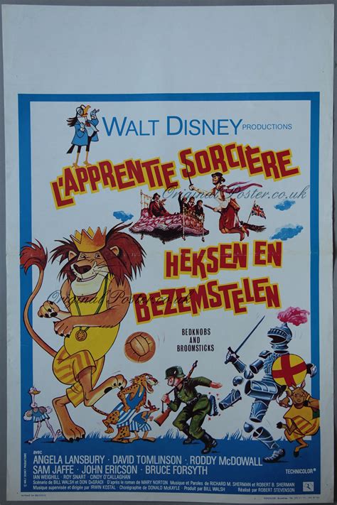 Bedknobs And Broomsticks Original Vintage Film Poster Original Poster