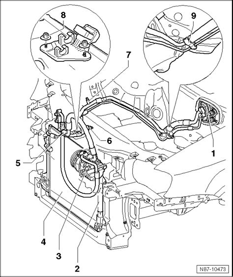 Volkswagen Tiguan Service And Repair Manual Refrigerant Circuit Air
