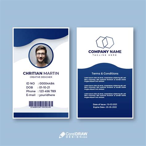 Employee Id Card Rules Printable Templates