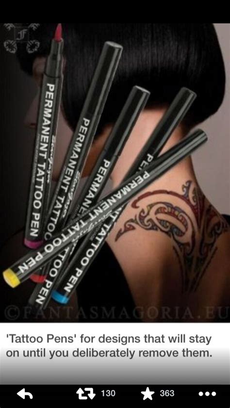 Tattoo Pens I Need These Stays On Till You Deliberately Take It Off Tatto Love Tatoo