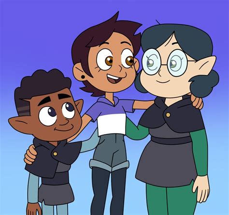 Luz Is Friends With Willow And Gus By Deaf Machbot On Deviantart Owl