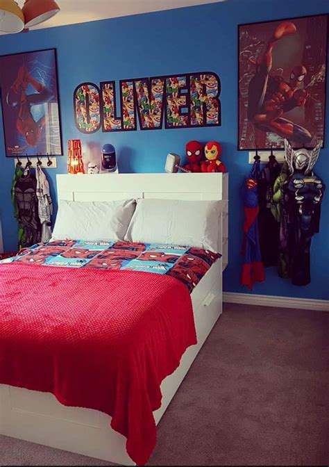 Spiderman Boys Bedroom Ideas Bedroomideas9yearoldboy Cool Bedrooms