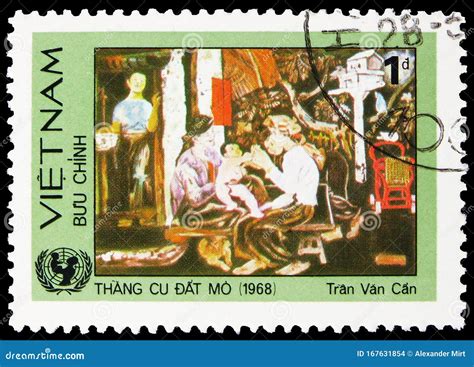 Postage Stamp Printed In Vietnam Shows Editorial Stock Image Image Of