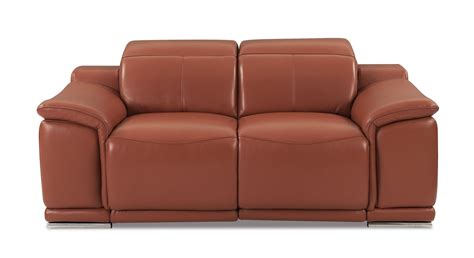 Global United 9762 Genuine Italian Leather 3pc Power Recycling Sofa