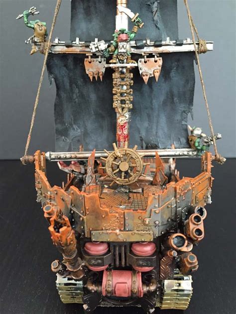 Whats On Your Table Ork Battlewagon Pirate Ship Faeit