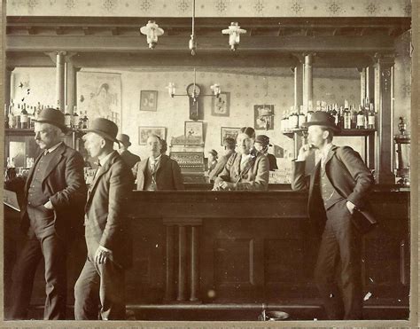 Inside Of Keefers Saloon In Eagle Rock Idaho In The 1880s Old West