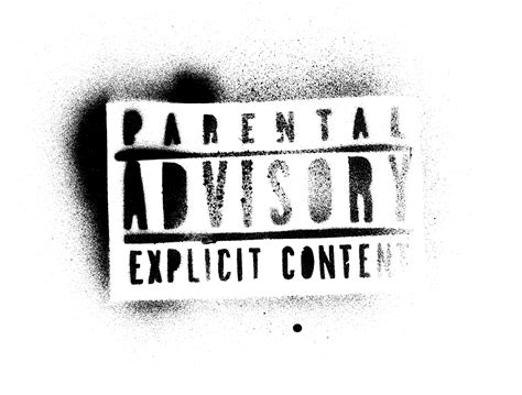 Parental Advisory Explicit Lyrics Png Image With Tran