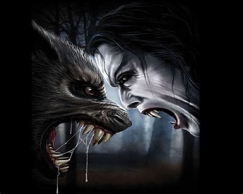 Werewolf Vs Vampire Vampire Art Vampire