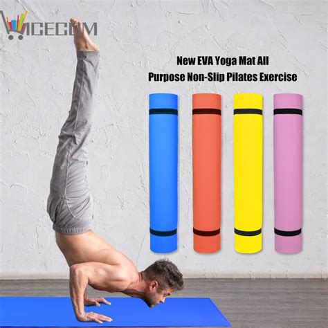 15mm non slip yoga mat nbr fitness exercise mat sports cushion gymnastic pilates pads for gym