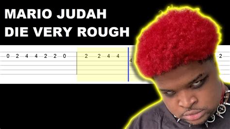 Mario Judah Die Very Rough Easy Guitar Tabs Tutorial Youtube