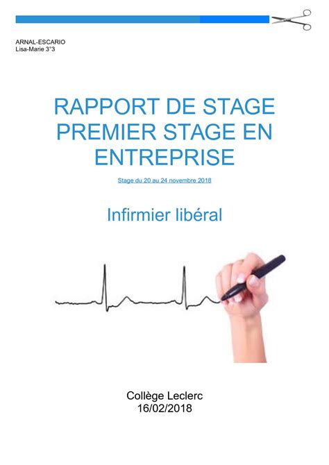 Stage Hopital Demande De Stage Infirmier Exemple | Delnancz