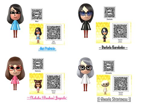 3ds Mii Qr Codes Mii Qr Codes Pack 9 — Theyre Back Youtube Mii