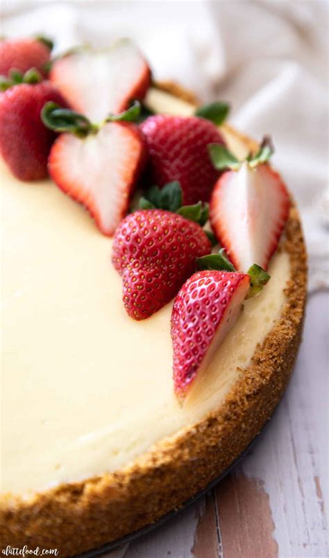 The Best Easy Cheesecake Recipe A Latte Food