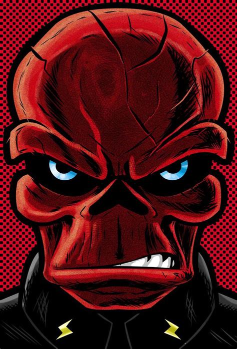 Red Skull P Series By Thuddleston On Deviantart Marvel Comics Art