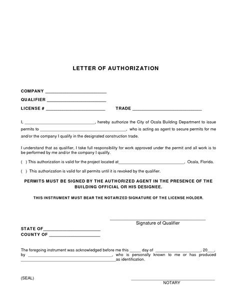 For example, if you were going for a job in the it industry you could say something like this: Permit Authorization Letter - sample authorization letter to process permit. Sample Permission ...