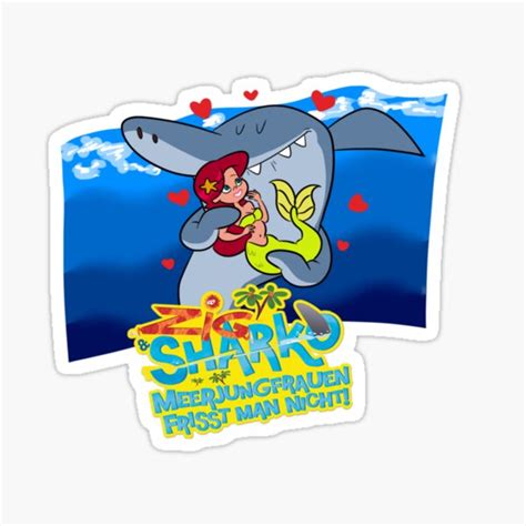 Zig And Sharko Sticker For Sale By Kezodesg Redbubble