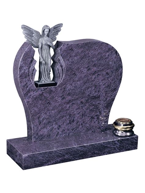 Buy Granite Headstone Stunning Headstone With Carved Statue Opening