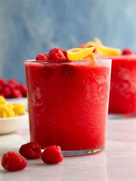 Boozy Frozen Raspberry Lemonade Cup Of Zest