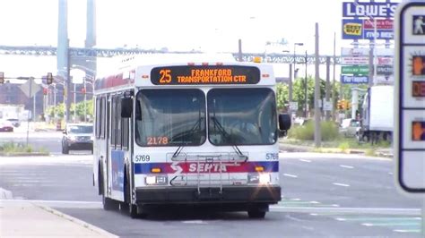 Septa Route 25frankford Transportation Centerannouncements Youtube