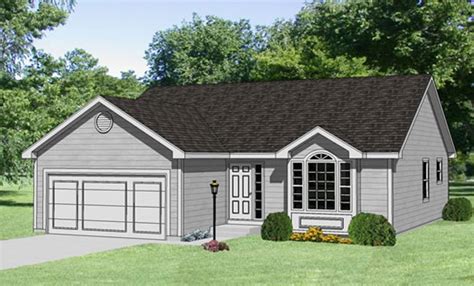 Traditional Style House Plan 3 Beds 2 Baths 1100 Sqft Plan 116 147