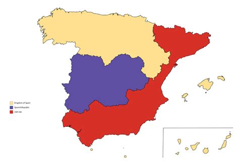 Spanish Civil War Map For The Upcoming Spain Rework Kaiserreich