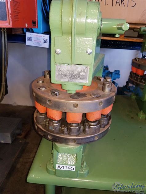 Used Wiedemann Hand Turret Punch Turret Punches Sterling Machinery