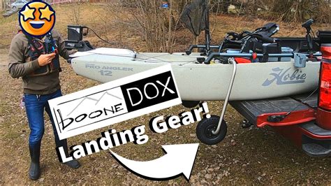Boonedox Groovy Landing Gear Standard Kit Kayak Wheel Cart