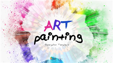 Art Painting Powerpoint Templates Design