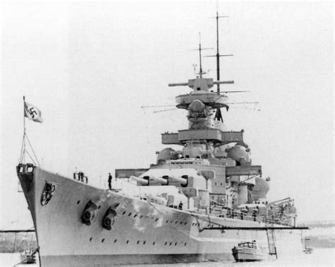 Panzerschiff Gneisenau Maritim Capital Ship Battleship Bismarck Ship