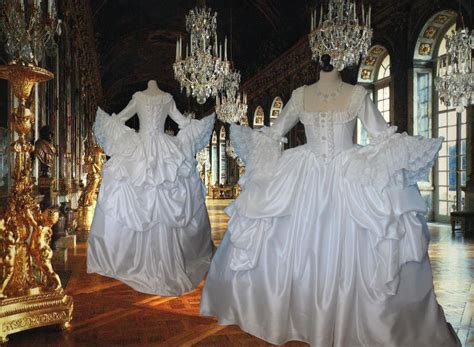 The Wedding Dress Georgian 18th Century Marie Antoinette Etsy