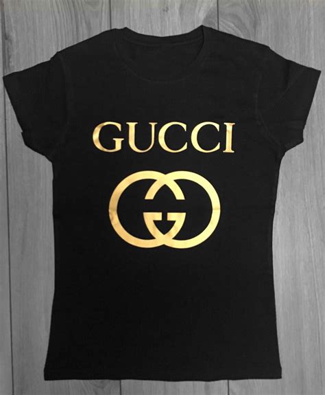 Playera Gucci Vuitton Mujer Dorada Negro blanco Envíogratis 280 00